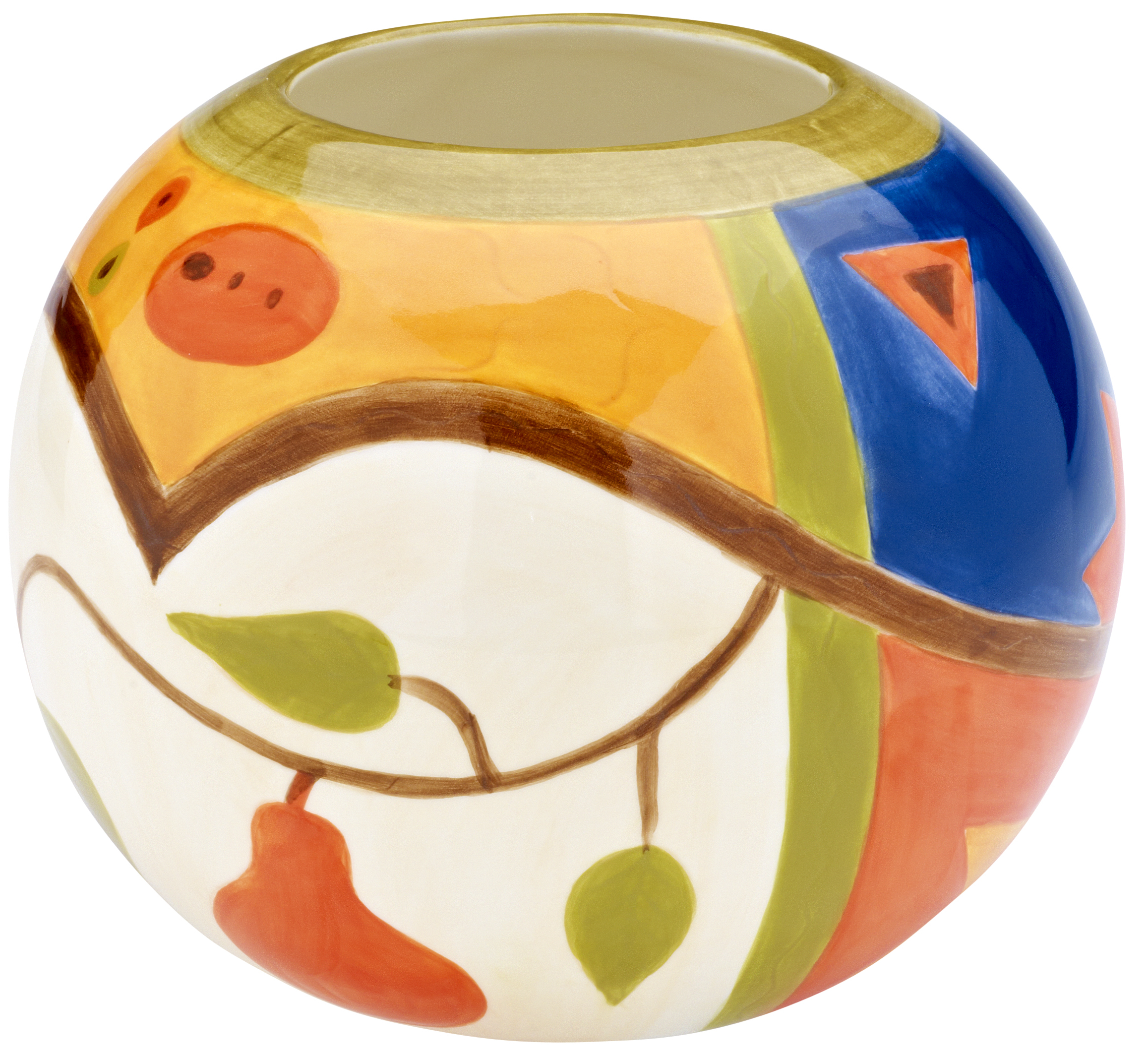 Keramik Vase 15cm handbemalt"MIDNIGHT" - Magu 192 813