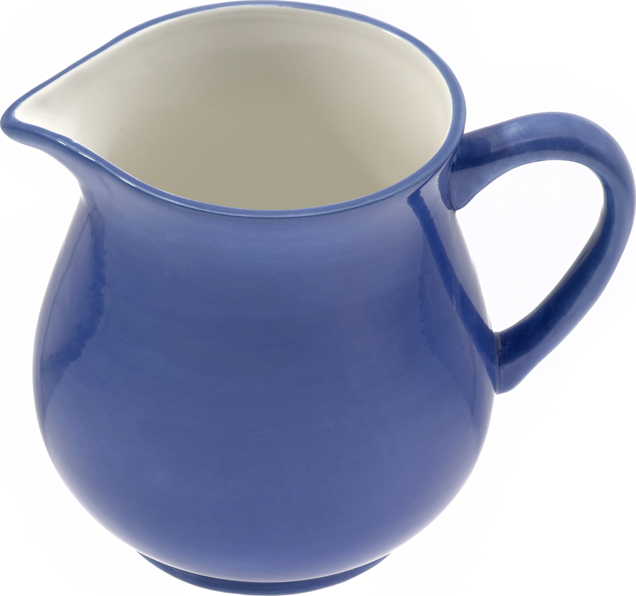 Keramik Krug 0,5 ltr. "blau/weiß" - Magu 111 911