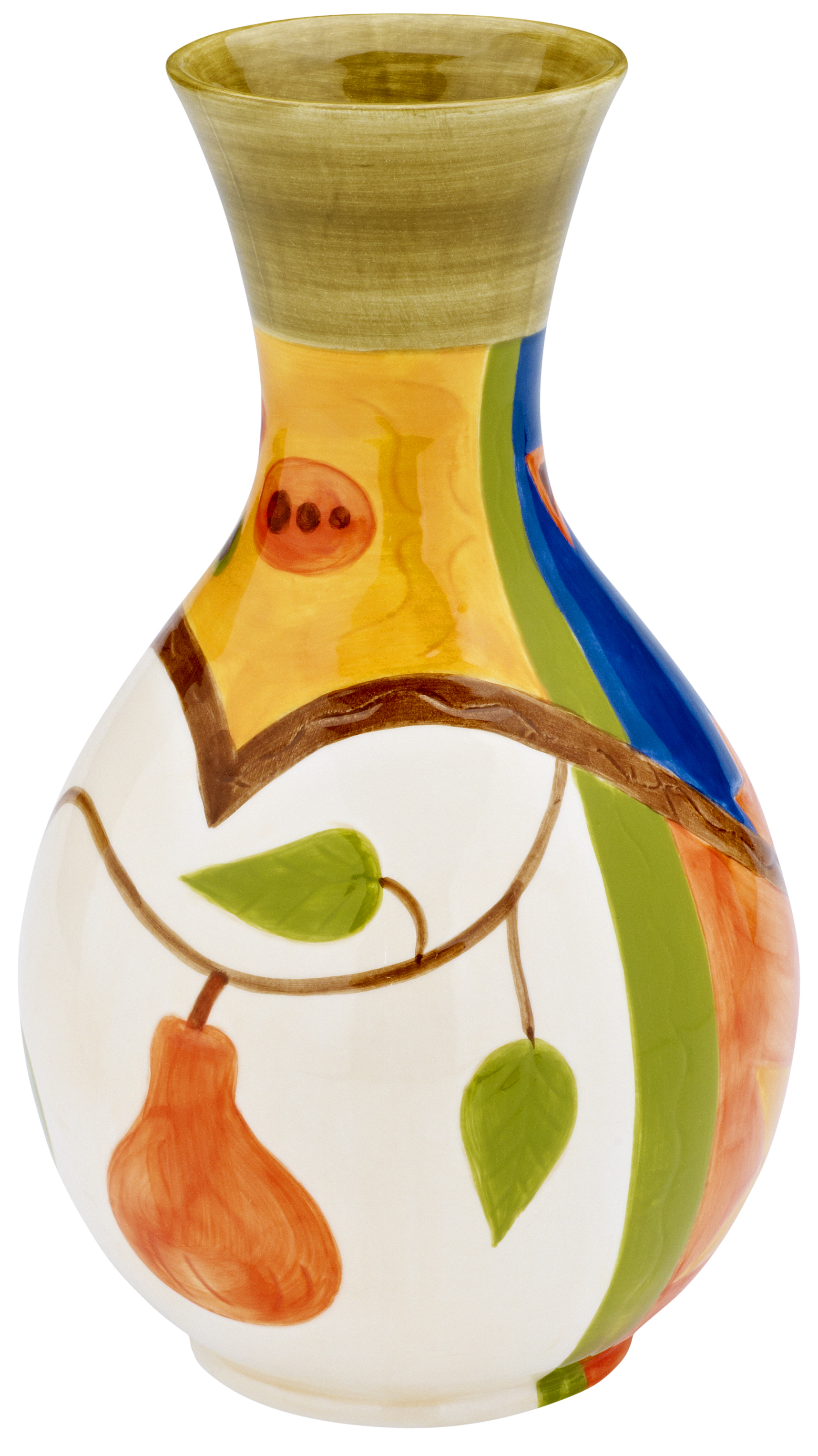 Keramik Vase 23cm handbemalt"MIDNIGHT" - Magu 192 873