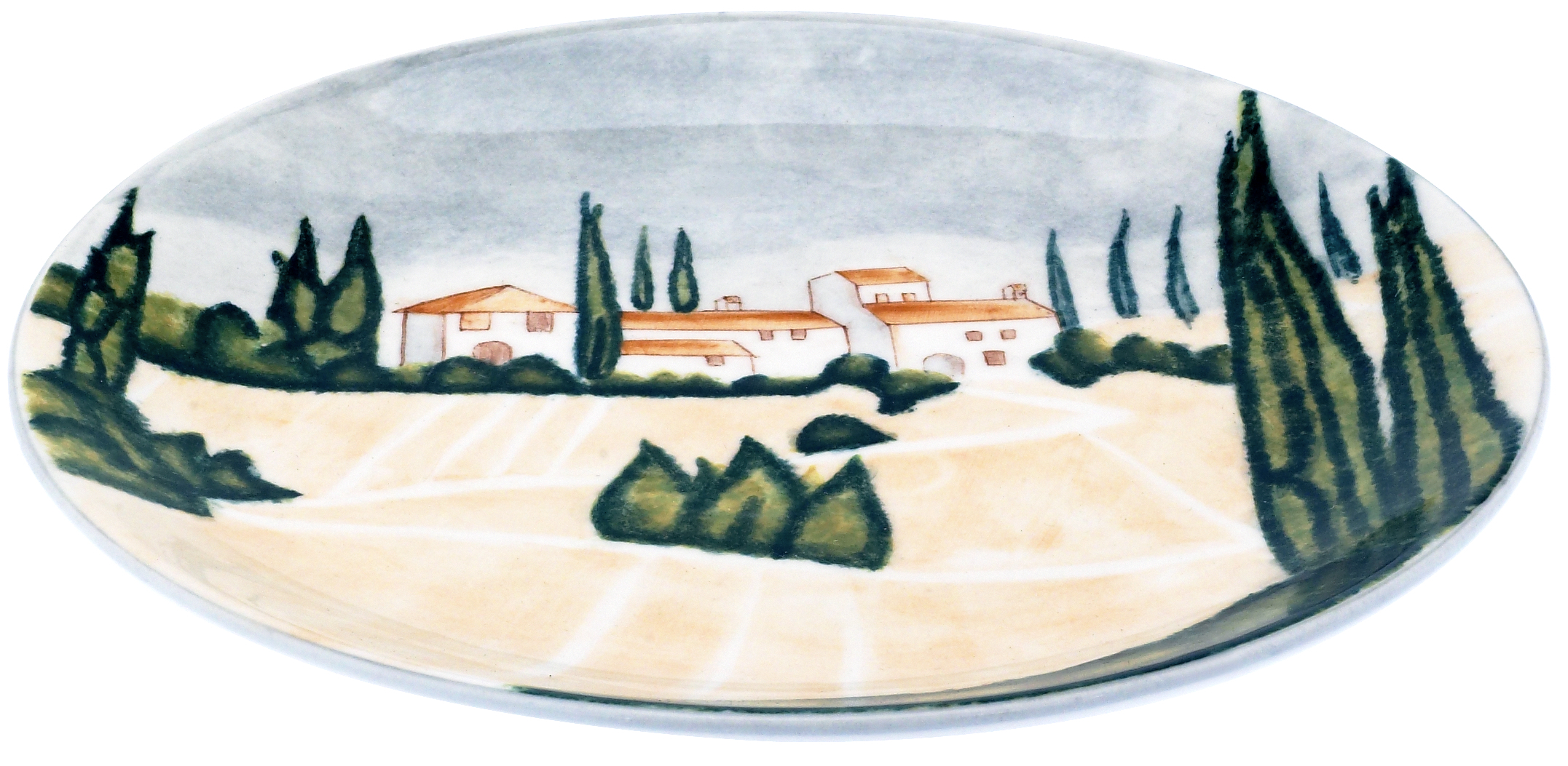 Keramik Frühstücksteller 20 handbemalt  "SIENA" - Magu 125 312